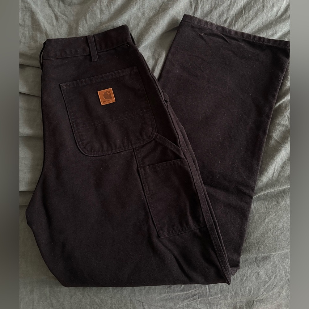 *SOLD*Carhartt 2010 B11 Black Dungaree Fit Work Pant Jeans - Men’s 32 x 32